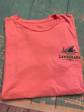LandShark Lager Pink Logo Tee